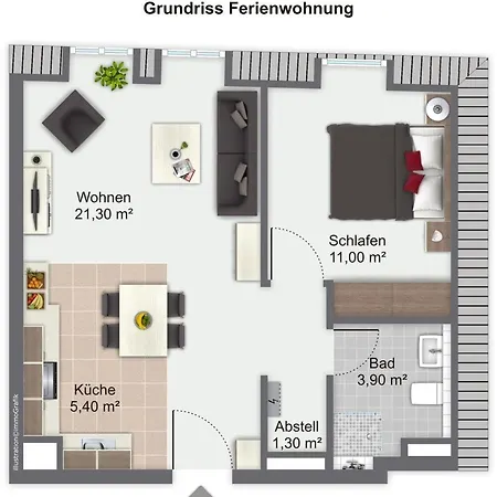 公寓 Schones Ambiente In Ferienwohnung Im Historischen Speicher 吕贝克